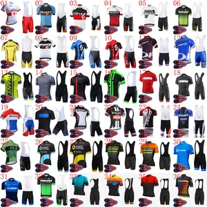 Cycling Jersey Set Men Summer Breathable bike Shirt Bib Shorts Kit Sport Uniform - Picture 1 of 51
