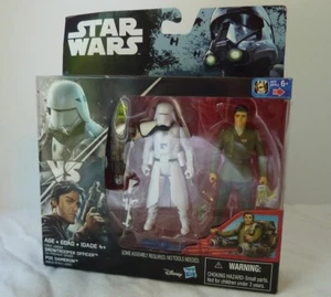 Hasbro Star Wars Primo Ordine Snowtrooper Ufficiale e Poe Dameron B8612 / B7073 - Foto 1 di 10