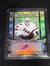 2022-23 Upper Deck Black Diamond Pyotr Kochetkov Sparkling Rookie Scripts Auto