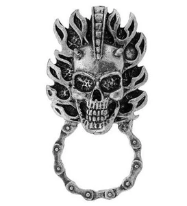MOHAWK CALAVERA LLAMAS SOPORTE GAFAS DE SOL CHALECO CHAQUETA PINES EE. UU. - Imagen 1 de 4