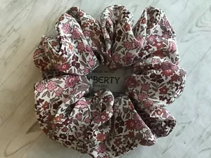 Liberty London Ava Silk Crepe De Chine HANDMADE HAIR SCRUNCHIE - Picture 1 of 1