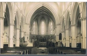 LOCAL RP POSTCARD INTERIOR OULTON CHURCH 1925 - Picture 1 of 2