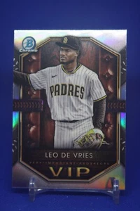2025 Bowman Leo De Vries VIP insert - Picture 1 of 2