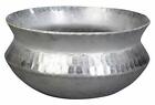 3 Ltr Indian Hammered Aluminum Biryani Handi Tope With Lid Curry Meat Chicken