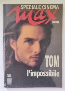 Rivista Max Ottobre 1996 Tom Cruise Con Poster Speciale Cinema Vip Moda Musica - Picture 1 of 2