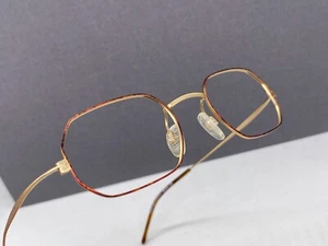 Eyeglasses Frames Woman Round Gold Brown Oval Small Lens Rectangular M7310 - Picture 1 of 13