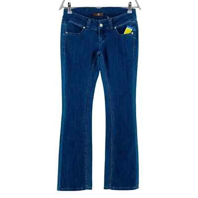 JLO By Jennifer Lopez Women Blue Regular Bootcut Fit Jeans Size W26 - Image 1 of 4