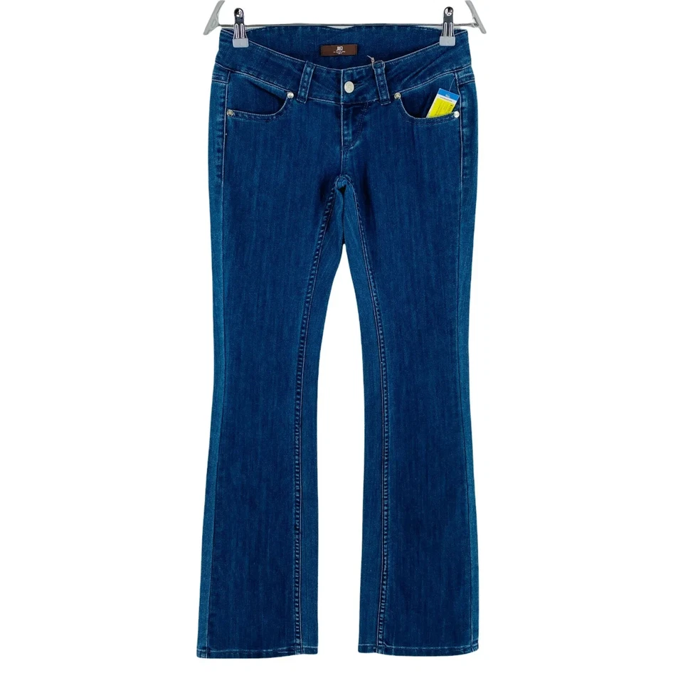 JLO By Jennifer Lopez Women Blue Regular Bootcut Fit Jeans Size W28 - Image 1 of 4