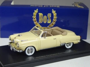 (YG-5) BOS Studebaker Champion Convertible 1951 cremeweiß in 1:43 in OVP - Bild 1 von 2
