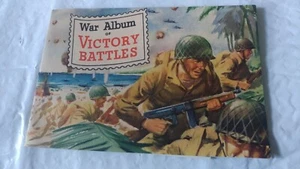 1940 War Album of Victory Battles with foglio inutilizzato di francobolli - Foto 1 di 7