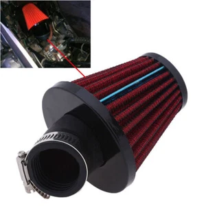 Red 35mm Intake Filter Pod 45 Degree Bend Elbow For Motorcycle ATV - Bild 1 von 5