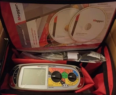 Megger MFT1741+ Multifunction Tester Plus (10012-611)  12month Cal Cert and case - Image 1 of 4
