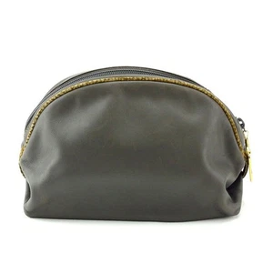 Borsa business BORBONESE grigia x beige x oro donna autentica seconda mano - Foto 1 di 7