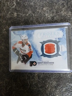 2017-18 Upper Deck Artifacts Frozen Artifacts Shayne Gostisbehere Card# FA-SG - Image 1 of 2