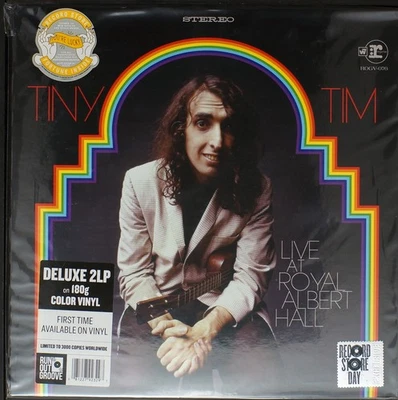Tiny Tim -Live At Royal Albert Hall (RSD 2019) 2xLP record [NHB4-042] USA SEALED - Image 1 of 3