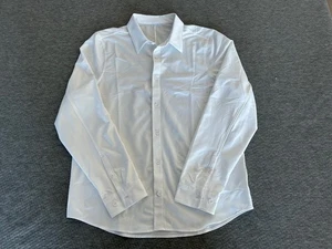 Lululemon Men's Venture Long-Sleeve Button-Down Shirt Small White - Picture 1 of 4