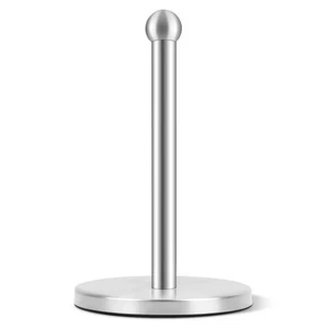Paper Towel Holder, Kitchen Paper Towels Holder Stand, Stainless Steel Paper ... - Picture 1 of 7