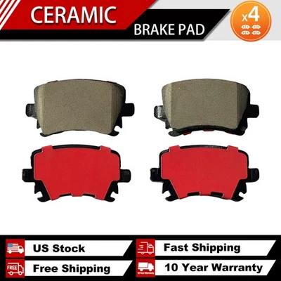 D1108 Rear Ceramic Brake Pads Fit for Volkswagen Golf SportWagen 2019 - Изображение 1 из 4