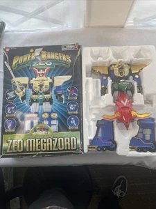 Power Rangers Zeo Deluxe Zeo Megazord Action Figure 1996 Bandai Incomplete - Picture 1 of 12