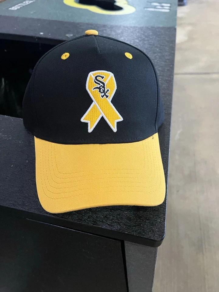 Chicago White Sox Giveaway Promotional Hat baseball cap Childhood Cancer 8/31/25 - Image 1 of 1