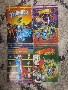 Thunder Agents 1 2 3 4 Set Wally Wood Comic Books - Picture 1 of 2