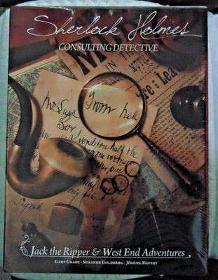 Sherlock Holmes Consulting Detective/Jack the Ripper&W. End Advtures NEW in Wrap - Image 1 of 4
