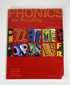 Phonics for Reading Third Level - Curriculum Associates - NEW - No Writing - Picture 1 of 3