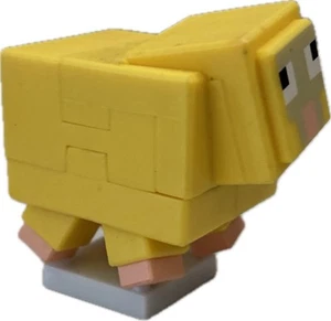 Treasure X Minecraft Caves & Cliffs Cave Overworld Yellow Sheep Toy Figure EUC - Picture 1 of 9