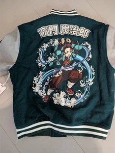 Demon Slayer: Kimetsu no Yaiba x Team Liquid - Tanjiro College Jacke KOSTENLOSER VERSAND - Bild 1 von 6