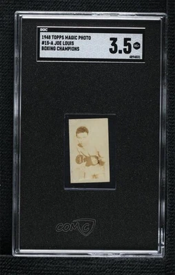 1948 Topps Magic Boxing Champions Joe Louis #15A SGC 3.5 - Image 1 of 2