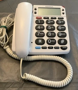 Radio Shack Caller ID Big Button Telephone - Zdjęcie 1 z 7