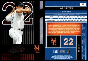 2002 Playoff Absolute Memorabilia Al Leiter #99 New York Mets P - Picture 1 of 1