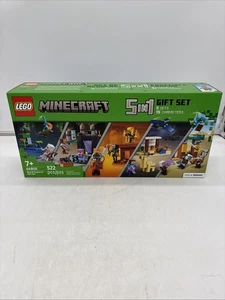 Lego Minecraft 5 In 1 Gift Set 66805 World Explorer Gift Set  Exclusive Sealed - Picture 1 of 2