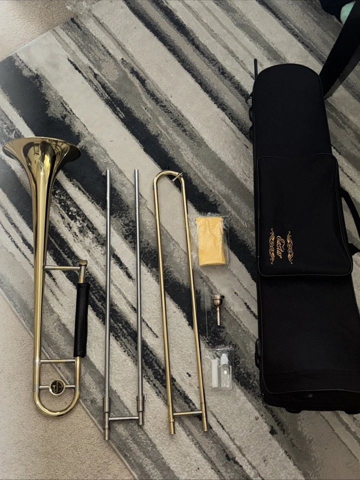  Trombón con boquilla (bueno para niños) Foto 1 de 4