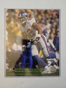 Michael Strahan Game Day Portrait New York Giants 8x10 NFL Football Photo - Picture 1 of 4