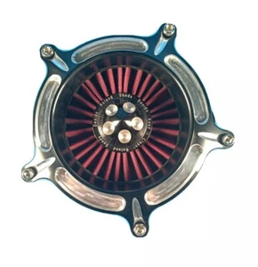 Roland Sands RSD Black Turbine Stage 1 Air Cleaner Harley 08-17 TBW Twin Cam - Bild 1 von 9