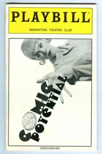 POTENZIALE FUMETTO vintage 2000 al Manhattan Theatre Club Off-Broadway PLAYBILL! - Foto 1 di 4