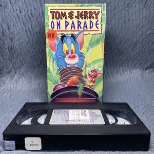Tom And Jerry On Parade VHS 1992 Animated Cartoon TV Show Classic Rare Film - Picture 1 of 8