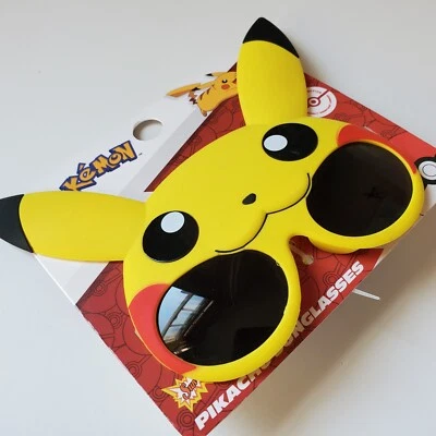 Pokémon Pikachu Sun-Staches Sunglasses One Size Anime Costume Cosplay Dress Up - Image 1 of 4