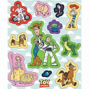 Disney Toy Story 4 Buzz Lightyear Space Aliens Action Figure Panel Fabric - Picture 1 of 1