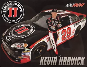 Kevin Harvick #29 RCR Racing Jimmy John's Hero Card NASCAR - Picture 1 of 2
