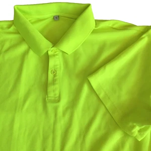 CAMISA POLO CASEI PERFORMANCE PARA HOMBRE XL AMARILLO NEÓN VERDE MANGA CORTA GOLF ACTIVE - Imagen 1 de 11