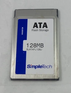 Simpletech ATA PC Card Flash Storage 128MB (SLATAFL128J) - Photo 1/1
