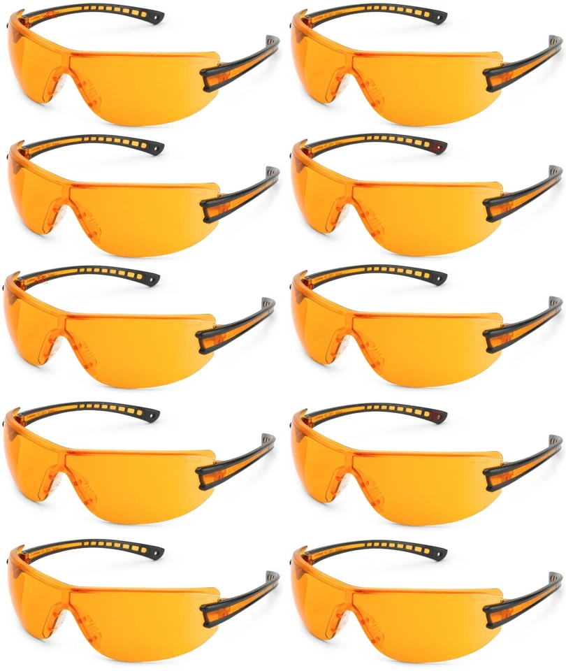 Gateway Safety 19GB77 Luminary Wraparound Eye Safety Glasses with Temple...