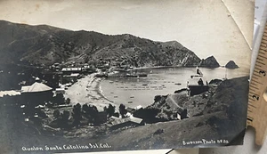 Antique Original Swenson Avalon Catalina Island California Photograph - 5" x 8" - Picture 1 of 6