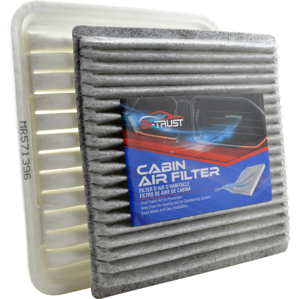 Engine and Cabin Air Filter Kit for Mitsubishi Endeavor 2004-2008,2010-2011 3.8L - Image 1 of 4