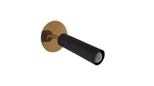 Matt black Modern wall sconce - Modern wall light - Mid century wall sconce - Picture 1 of 6