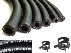 BENZIN KRAFTSTOFF DIESELSCHLAUCH  4 5 6 8 10 DIN73379  Schlauchschellen DIN3021 - Bild 1 von 15