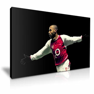Arte moderno estampado de iconos de fútbol americano Thierry Henry ~ 5 tallas - Imagen 1 de 7