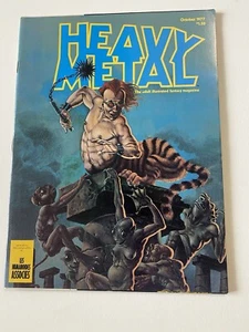 Heavy Metal Magazine (October 1977) Corben and Wrightston! Horror, Sci Fi! - Picture 1 of 5